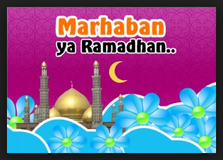 Gambar DP BBM Ucapan Marhaban Ya Ramadhan 2016 (1437H 