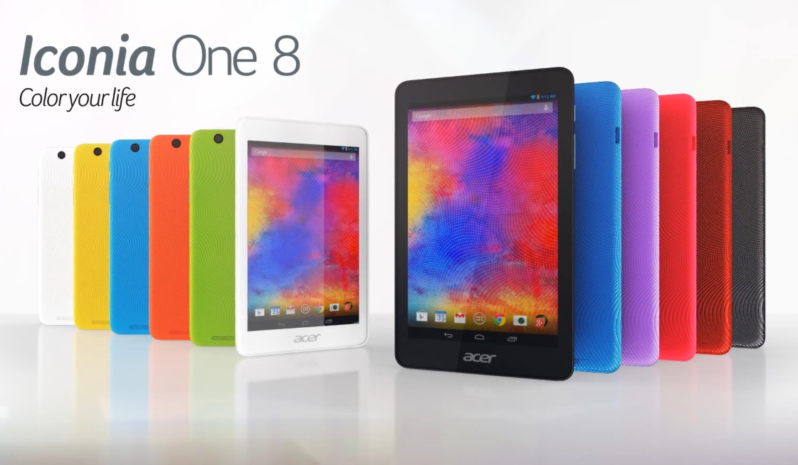 Acer Iconia One 8 B1-820, Tablet Android Lollipop Berlayar 8 Inchi
