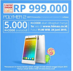 Spesifikasi Himax Polymer 2