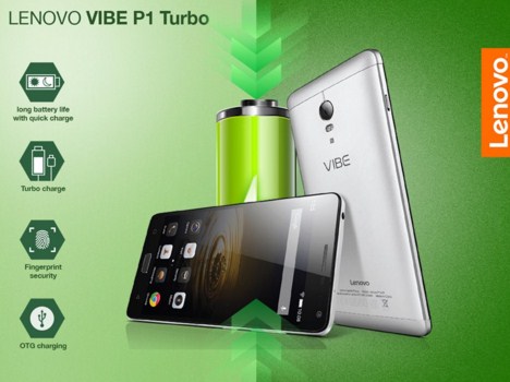 Lenovo Vibe P1 Turbo, Smartphone RAM 3 GB Baterai Tahan Lama 5000 mAh