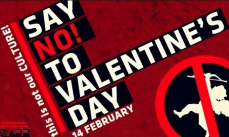 Gambar DP BBM Say No To Valentine Atau Menolak Valentine