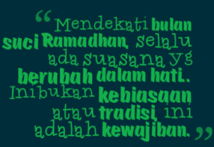 Gambar Menyambut Bulan Puasa
