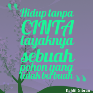 Gambar Kata-kata Cinta