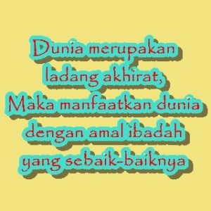 DP BBM Kata-kata Bijak Islami